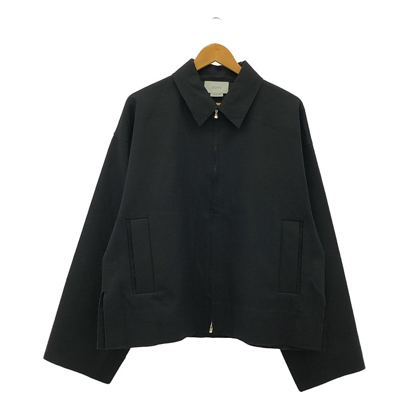 【YOKE】23SS GOAT LEATHER ZIP BLOUSON YOKE ヨーク 23SS GOAT LEATHER ZIP BLOUSON ボートレザー