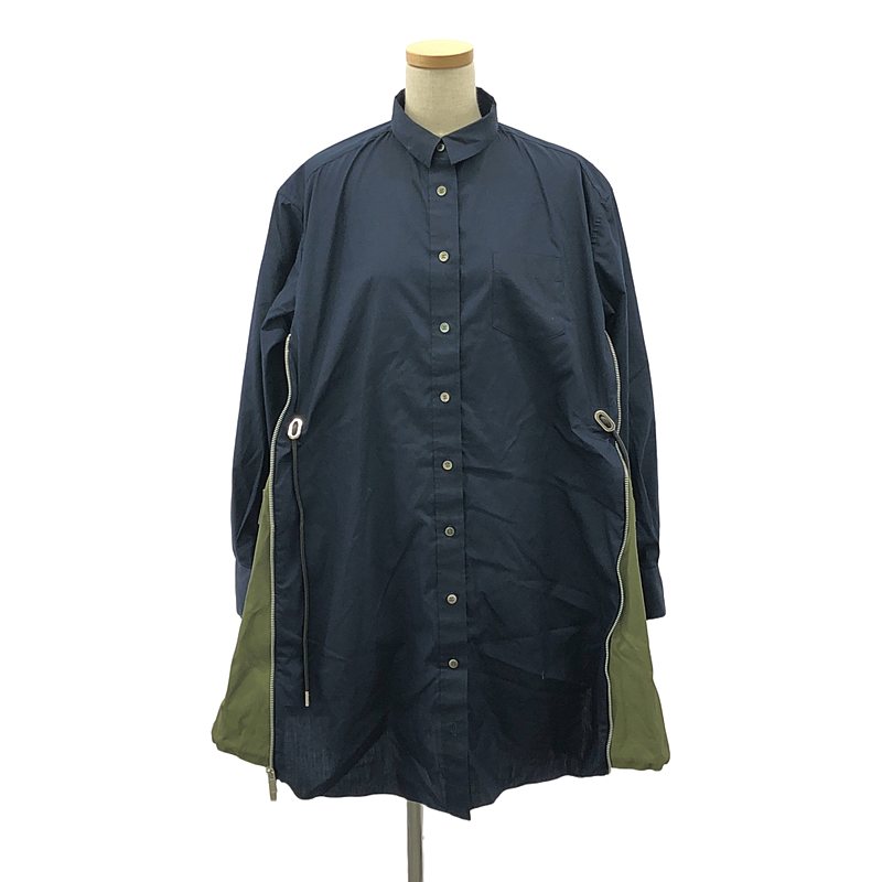 楽天市場】Sacai(サカイ) サイズ:2 22SS Nylon Twill Mix Dress