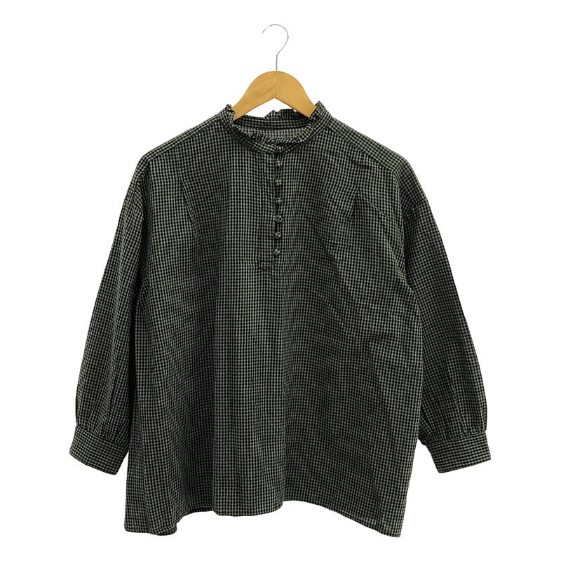 希少 美品 ENFOLD ハイカウントコットン アシンメトリータンク