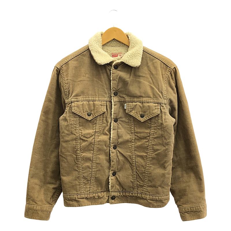 希少色 70s ビンテージ リーバイス70505 3rd コーデュロイジャケット 古着 70s Levis 70505 3rdタイプ コーデュロイ トラッカー