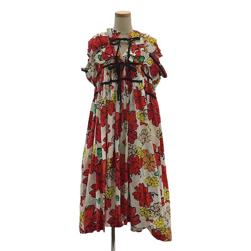 ♛お値下げ♛ COMME des GARCONS 総柄 リボン装飾 ワンピース 楽天市場】【美品】 COMME des GARCONS / コムデギャルソン