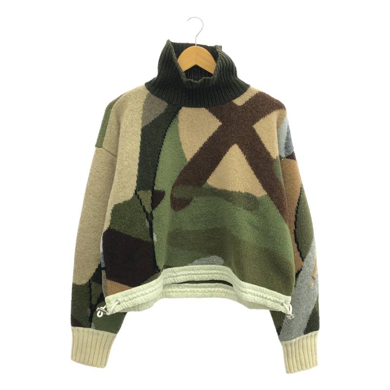 sacai / サカイ | バックプリーツ 格子柄 異素材 プルオーバー ニット | 3 | ブラック/グレー/ブラック | レディース 楽天市場】sacai / サカイ | バックプリーツ 格子柄 異素材 プル