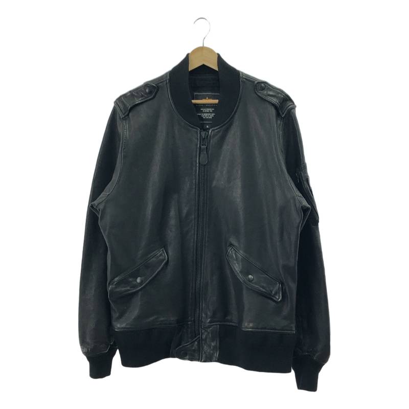 アルファインダストリーズ L-2B フライトジャケット フェイクレザー MA-1 Alpha Industries アルファ ジャケット ALPHA INDUSTRIES アルファ