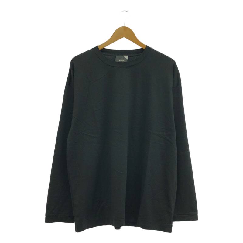 楽天市場】[P5倍]ATON : ROYAL WOOL JERSEY OVERSIZED T-SHIRT