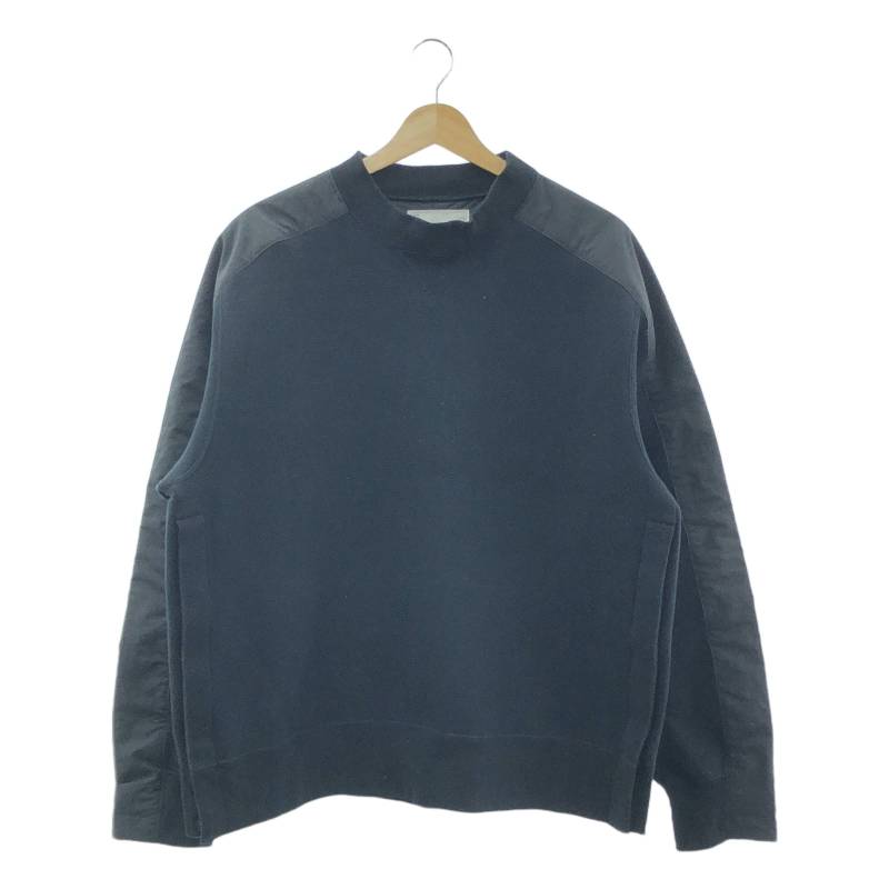 sacai サカイ 23SS Sponge Sweat Pullover スポンジスウェットトレーナー ブラック 1 23-06634 ITCSWN6ZK6S2 sacai サカイ 23SS Sponge Sweat Pullover スポンジスウェット