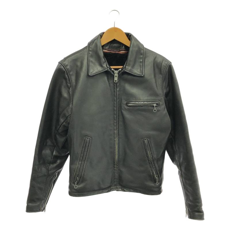 美品✨schott ライダースジャケット　サボテンタグ　688 ブラック　36 美品✨schott ライダースジャケット サボテンタグ 688 ブラック