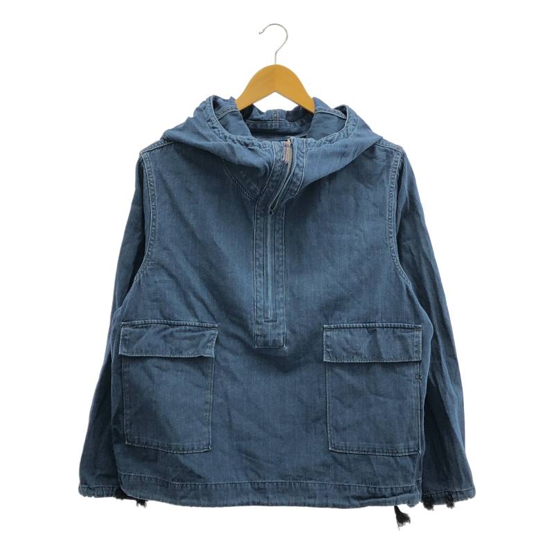 楽天市場】【中古】45R藍納戸麦サテンの908フーディ インディゴ