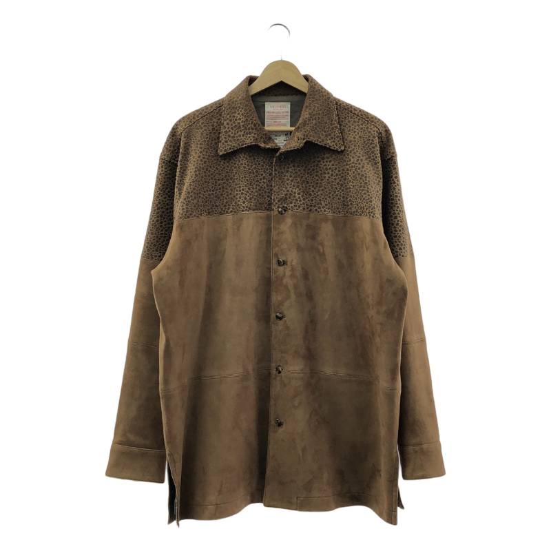 楽天市場】【中古】NICENESS 22AW CLIFF ディアレザーハーフ