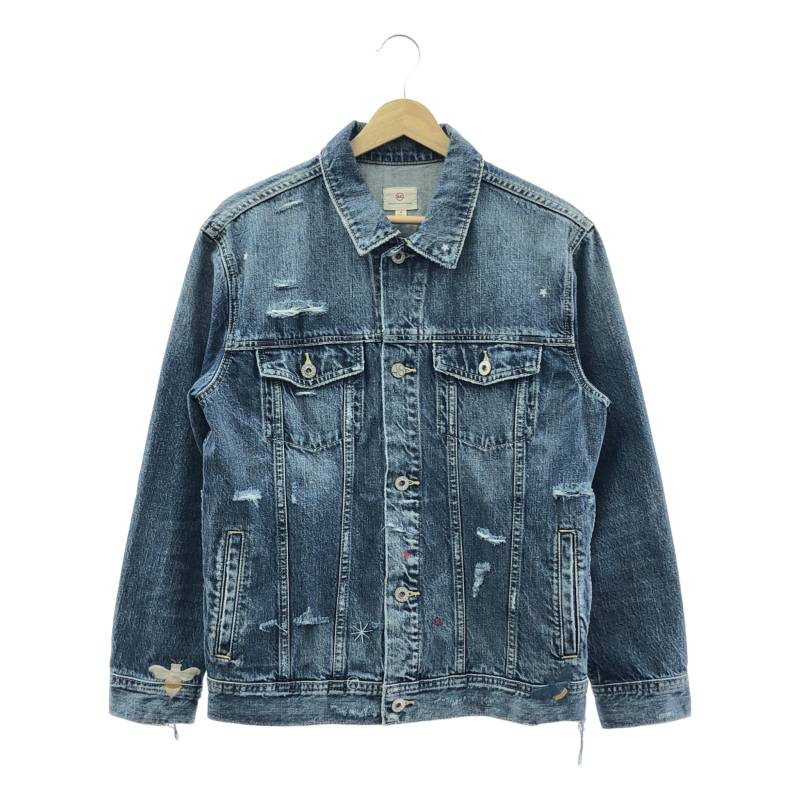 【関税込み】AGOLDE ブラック Charli デニムベスト Levi's後染め黒デニムベスト | CUSTOM FEVER
