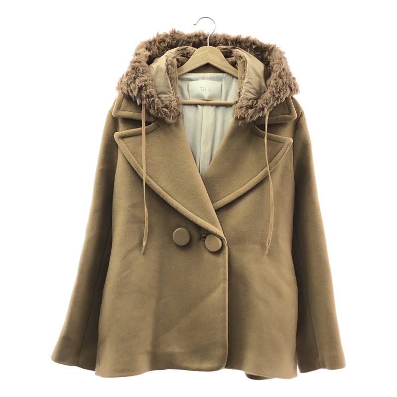 楽天市場】foufou / フーフー | melton double coat メルトン