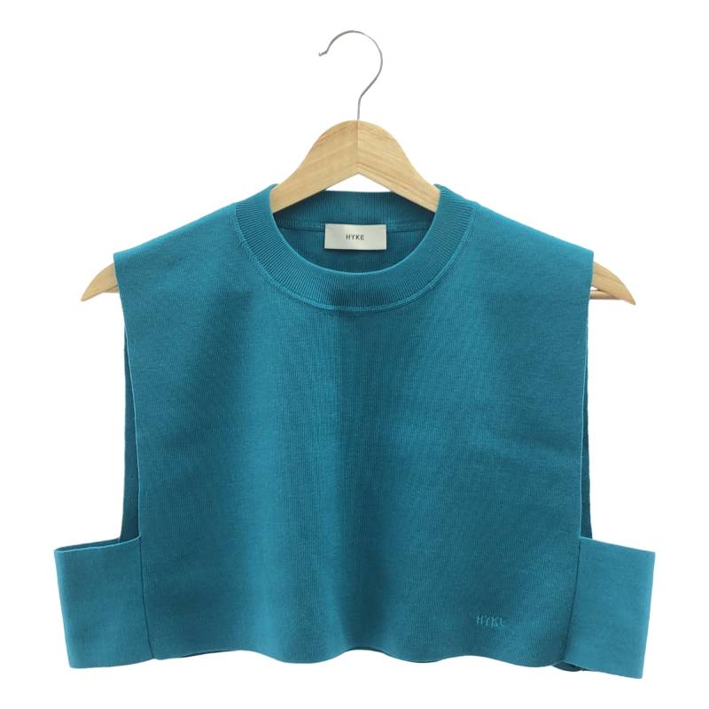 楽天市場】HYKE(ハイク) 22AW モヘア ニットベスト ブラウン