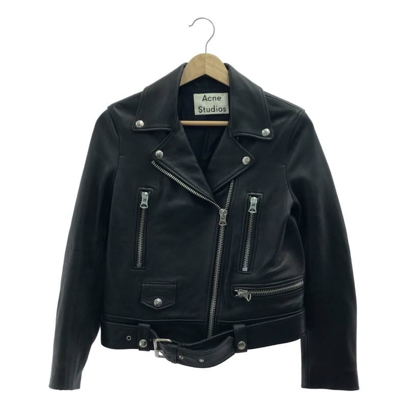 【新品】acne studious レザーバイカージャケット ライダース 三越伊勢丹 | Acne Studios/アクネ ストゥディオズ_Women通販