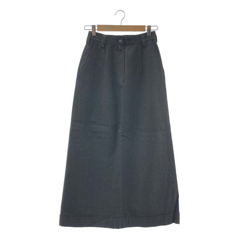 【大人気】Dries Van Noten ドレープ ロングスカート DRIES VAN NOTEN】コットン マキシラップスカート プリーツ入