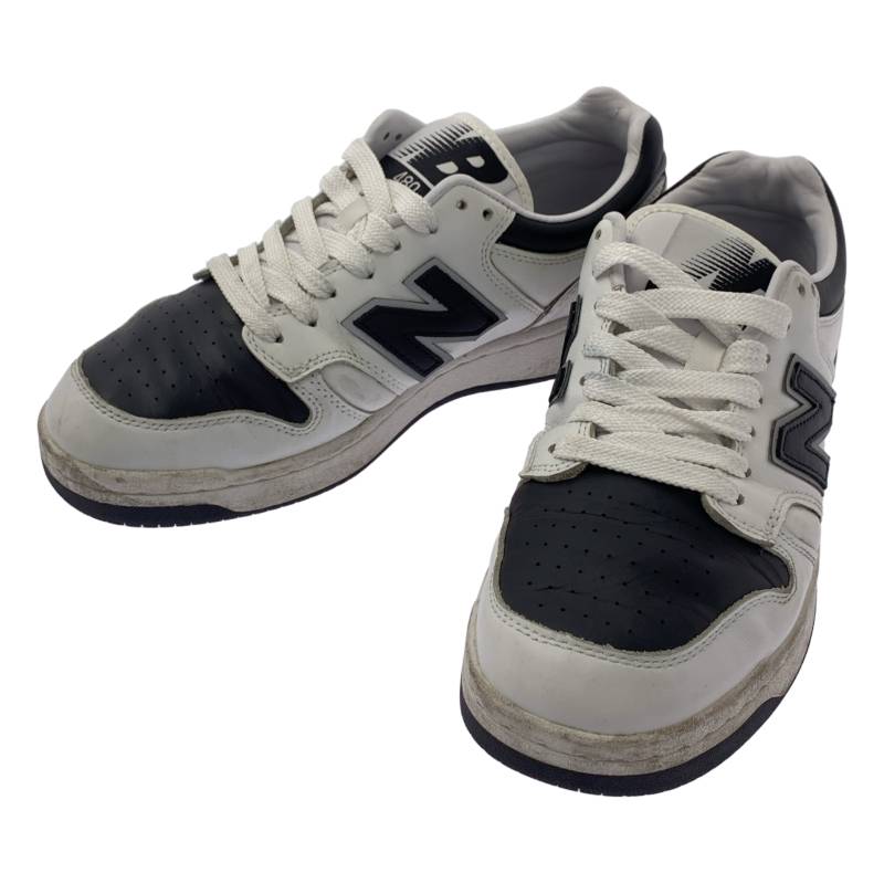 eye JUNYA WATANABE COMME des GARCONS MAN / アイジュンヤワタナベ マン | 2021SS | ×NEW BALANCE ニューバランス / BB480LMA カウハイド スニーカー | 26 | ホワイト / ブラック | メンズ