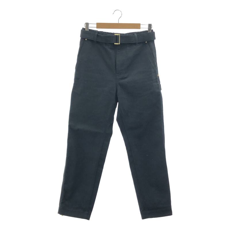 Carhartt sacai ブラック カーゴパンツ sacai sacai×Carhartt WIP サカイ カーハート 24SS Suiting
