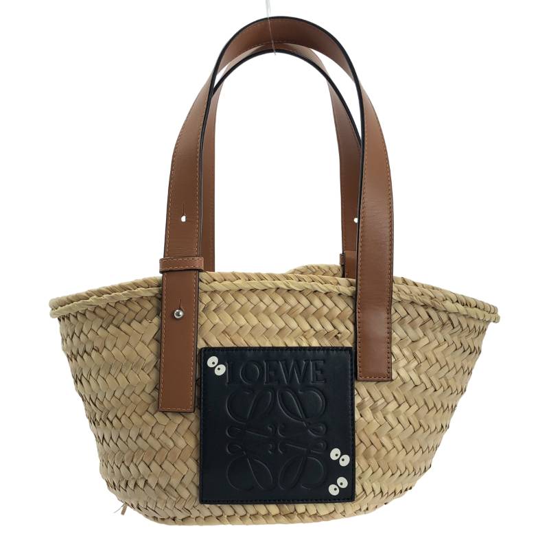 LOEWE ロエベ ブラウン カゴバックM ロエベカゴバックM LOEWE（LOEWE ロエベ ブラウン カゴバックM
