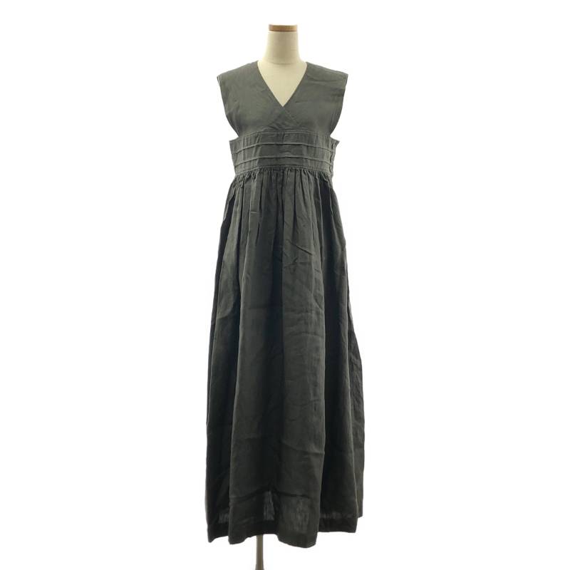 【HYKE／ハイク】リネン マキシ ワンピース HYKE LINEN SHORT SLEEVE MAXI DRESS – COLDBECK ONLINE