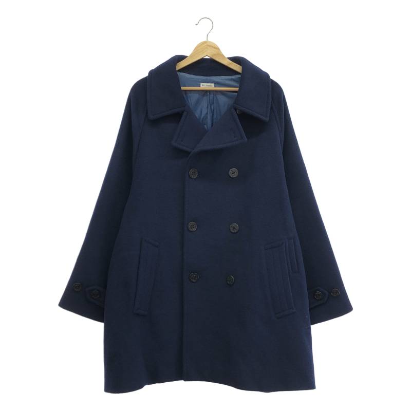 WILLY CHAVARRIA / ウィリーチャバリア | BIG WILLY PEA COAT オーバーサイズ ピーコート | ネイビー | メンズ