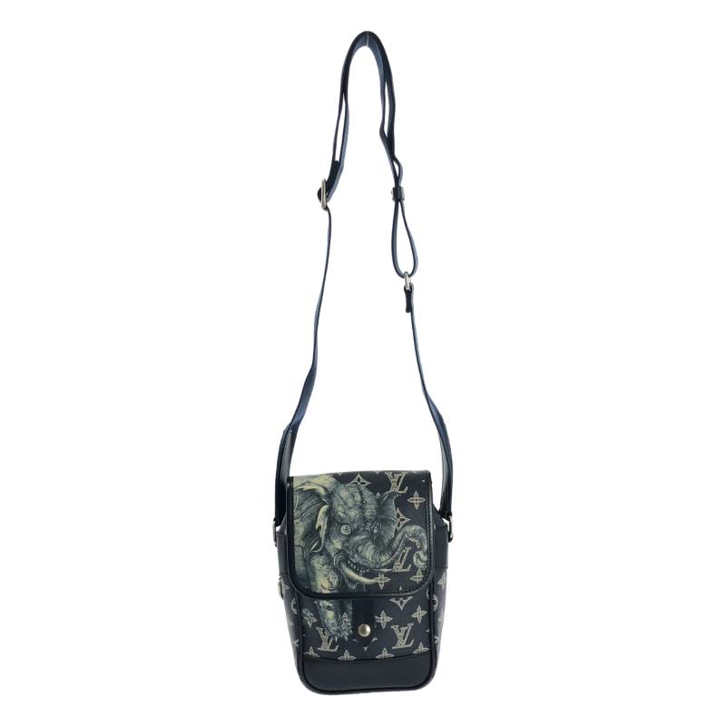 【美品】 Louis Vuitton / ルイヴィトン | M54246 モノグラムサバンナ メッセンジャーBB ショルダーバッグ | ネイビー | メンズ