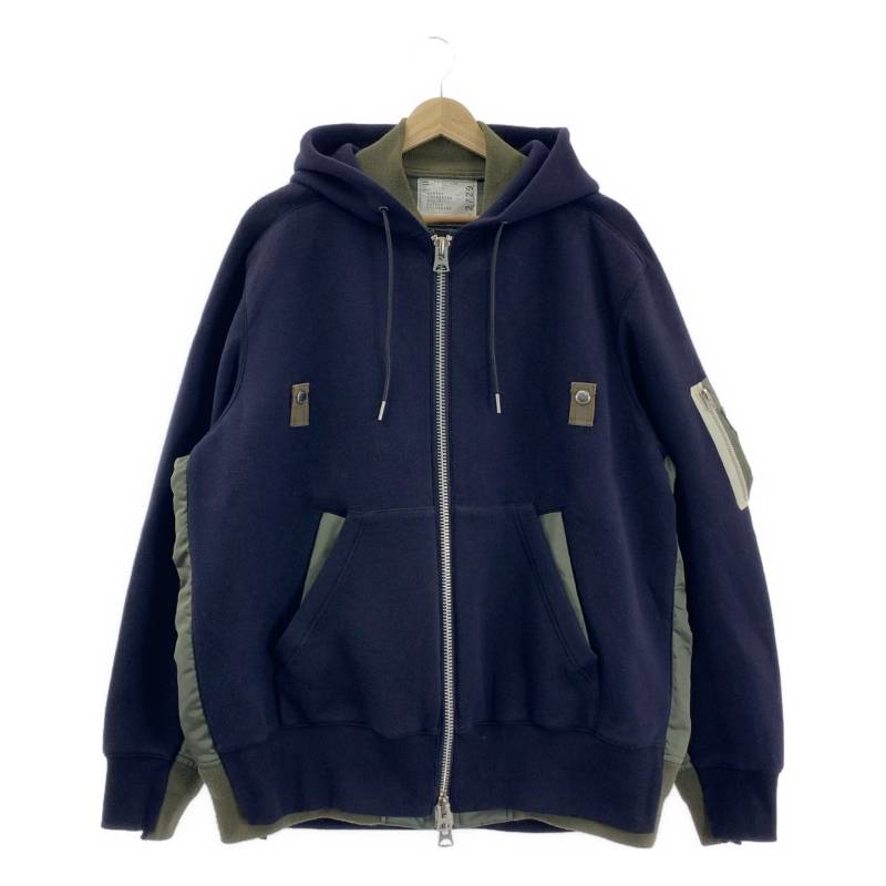 楽天市場】sacai サカイ ハイブリッドパーカー SCM057 メンズ