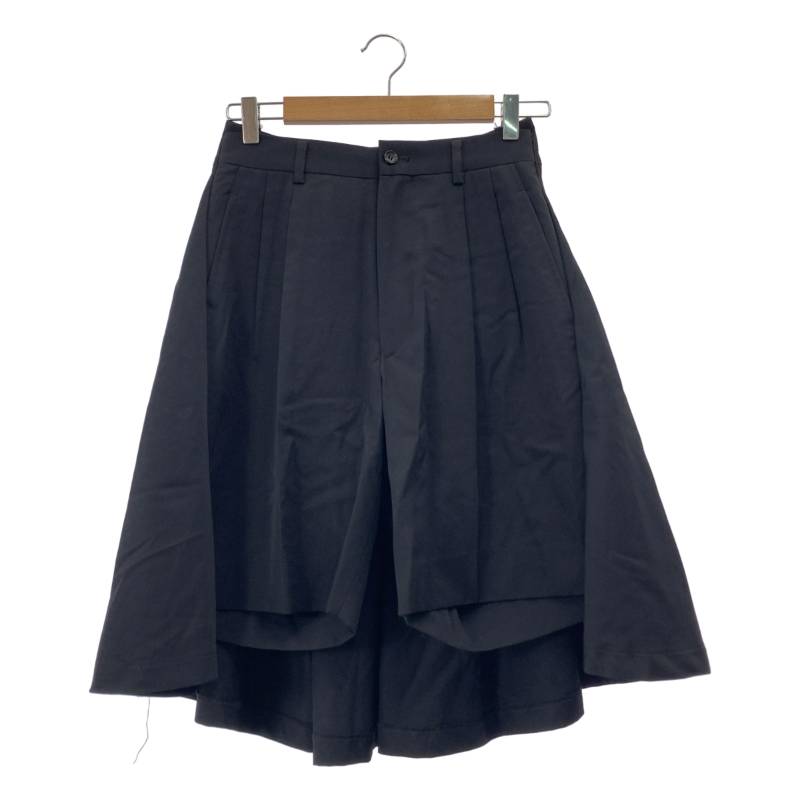 COMME des GARCONS / コムデギャルソン | 2006AW | ウール タック バックギャザー スカート パンツ | SS | ブラック | レディース