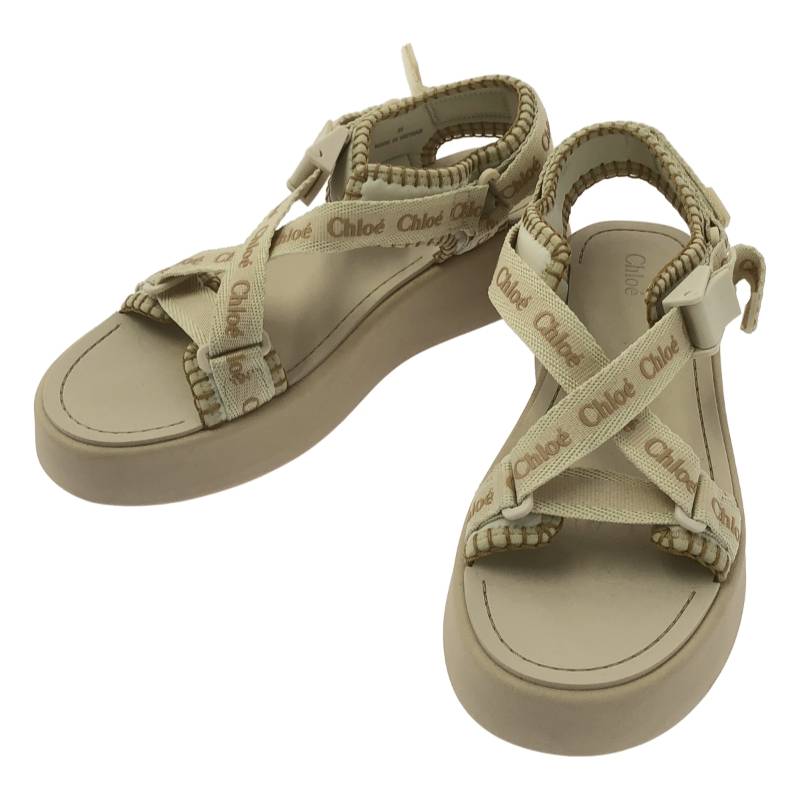 楽天市場】【クロエ】Chloe Woody ウッディ ロゴ キャンバス