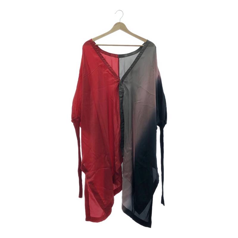 Rick Owens / リックオウエンス | 2024SS | LIDO CARDINAL キュプラ コットン スリーブ切替 シャツ | F | マルチカラー | レディース｜KLD 店 20,858円