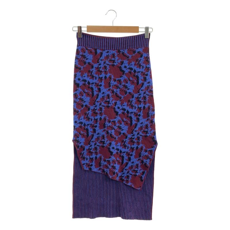acne studios ダメージ加工ミッドレングススカート Acne Studios - ミッドレングス デニムスカート - ブラック