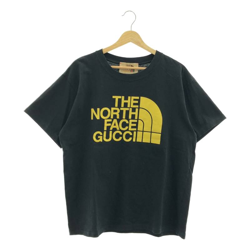 希少サイズ　ノースフェイス　グッチ　コラボTシャツ　XXS GUCCI x THE NORTH FACE グッチ ノースフェイス コラボ 黒