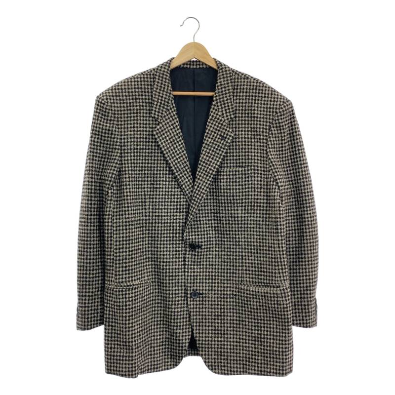 ISSEY MIYAKE / イッセイミヤケ | 1980s 筆タグ チェック テーラードジャケット | M | ベージュ / ブラック | メンズ