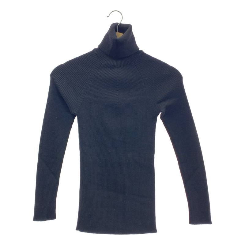 JUNYA WATANABE COMME des GARCONS / ジュンヤワタナベ | 2004AW | ウール タートルネック ニット セーター | ブラック | レディース｜KLD 店