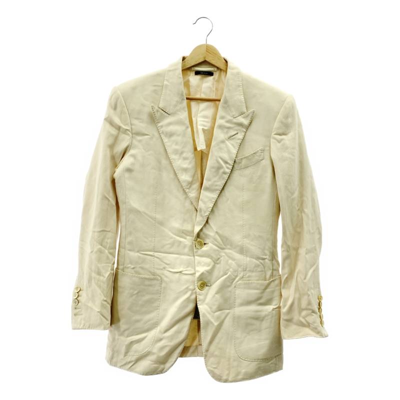 【最高級】TOM FORDトムフォード　シルクテーラードジャケット　48 楽天市場】トムフォード TOM FORD メンズ アウター ジャケット