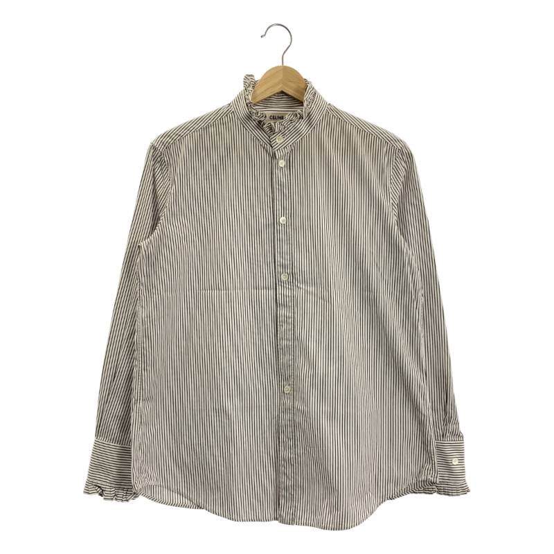 CELINE 21aw フリルシャツ サイズ40 CELINE 21aw フリルシャツ サイズ40 - メルカリ