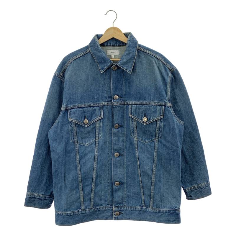 楽天市場】HYKE / ハイク | DENIM JACKET BIG FIT / ダメージ