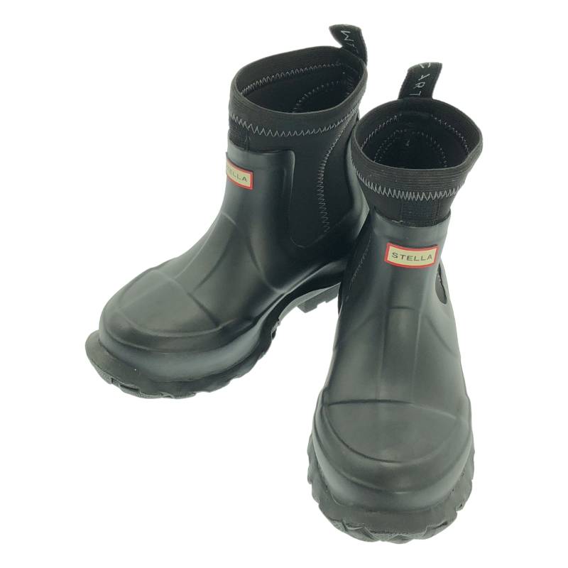 STELLA McCARTNEY / ステラマッカートニー | × HUNTER サイドゴア レイン ブーツ | UK3 | ブラック | レディース 13,369円