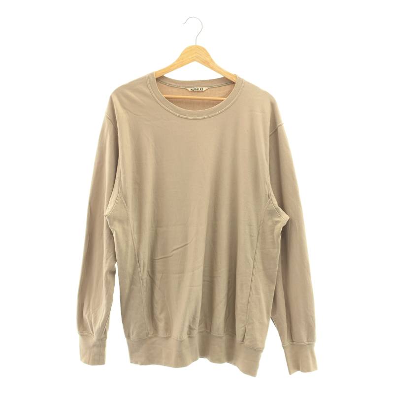 ロンハーマン別注オーラリー　ハイゲージ ボートネックスウェット エラスティック ハイゲージ ボートネックスウェットトップ