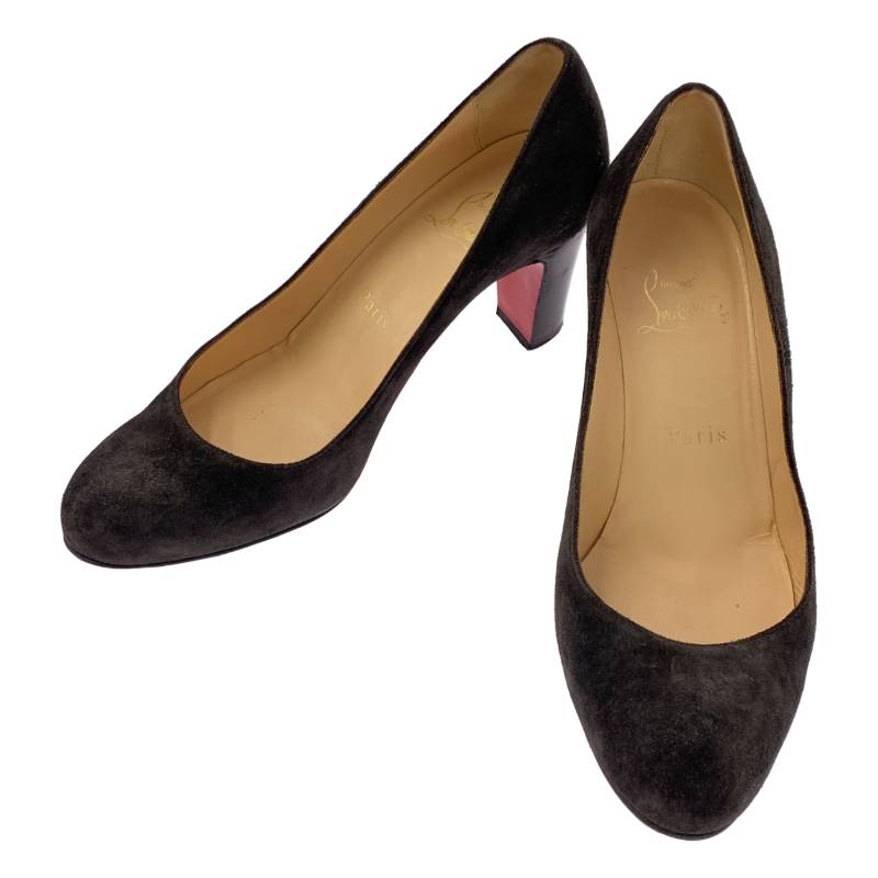 美品 クリスチャンルブタン パテントレザー ラウンドトゥヒール ハイヒール 37 楽天市場】【靴】Christian Louboutin クリスチャン ルブタン