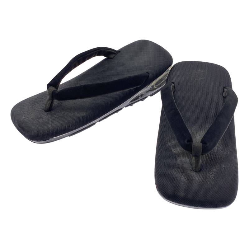 24ss グラフペーパー × goyemon unda 雲駄 サンダル 黒 L Graphpaper (グラフペーパー) unda for Graphpaper SETTA