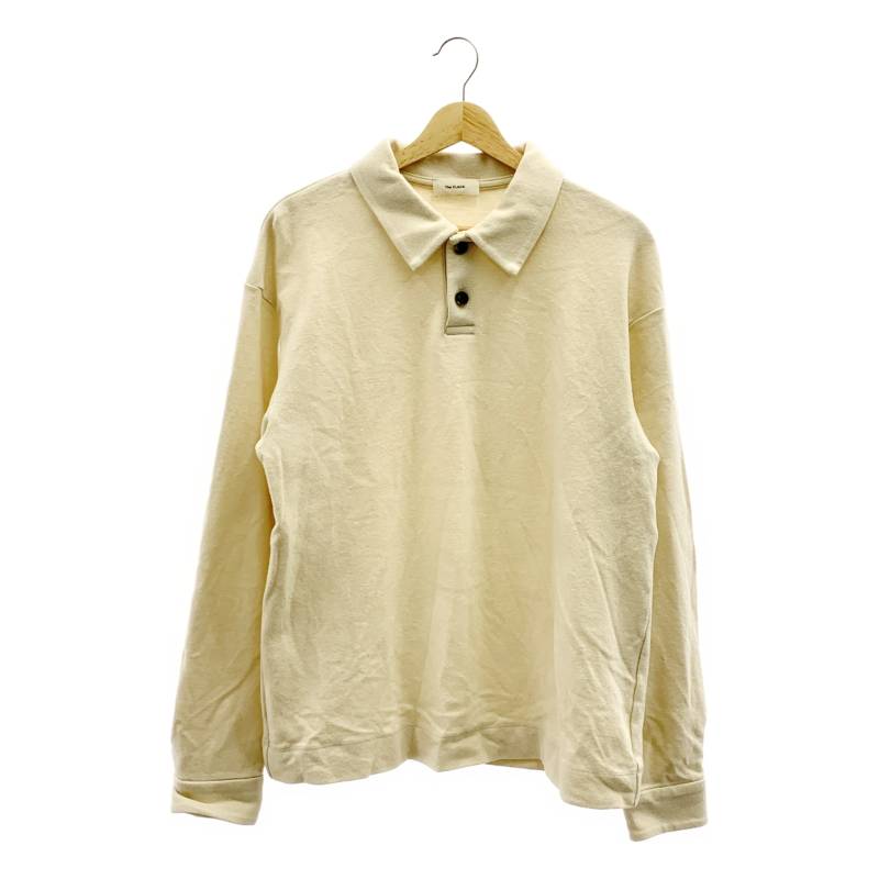 The CLASIK / ザ・クラシック | 2023AW | CLASSIC POLO SHIRTS 羊毛 古典派音楽 ロング捩り スポーツシャツ | 46 | 象牙色 | メンズ
