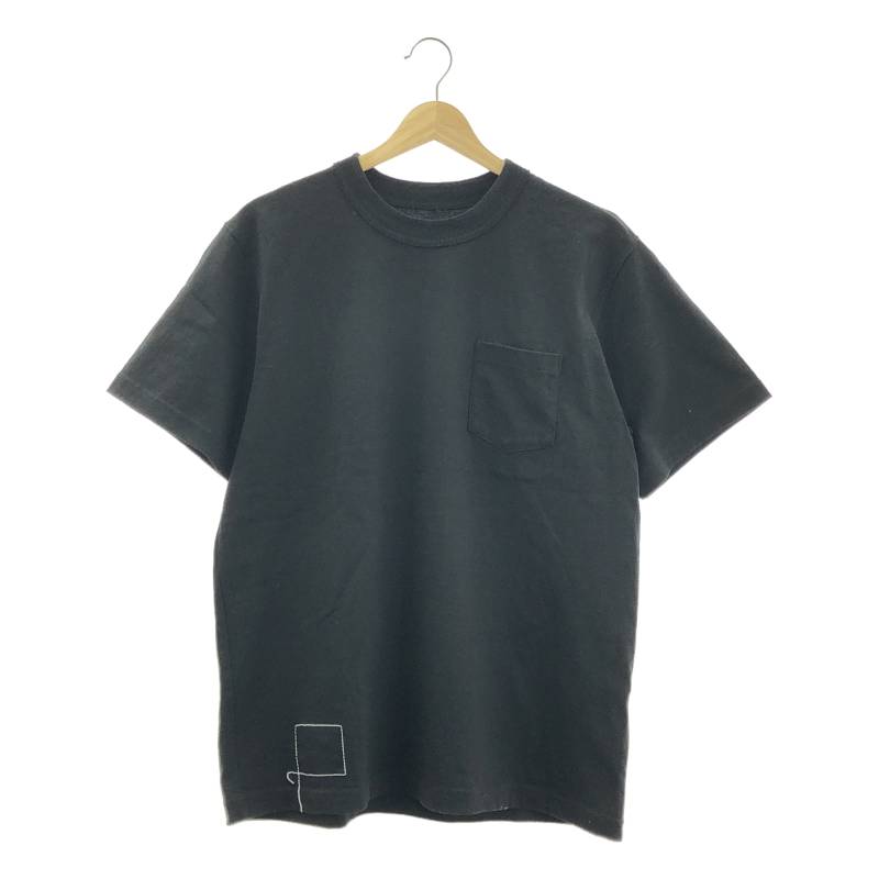 楽天市場】サカイ ロゴ Tシャツ 黒色 ブラック メンズ 【 SACAI KNOW