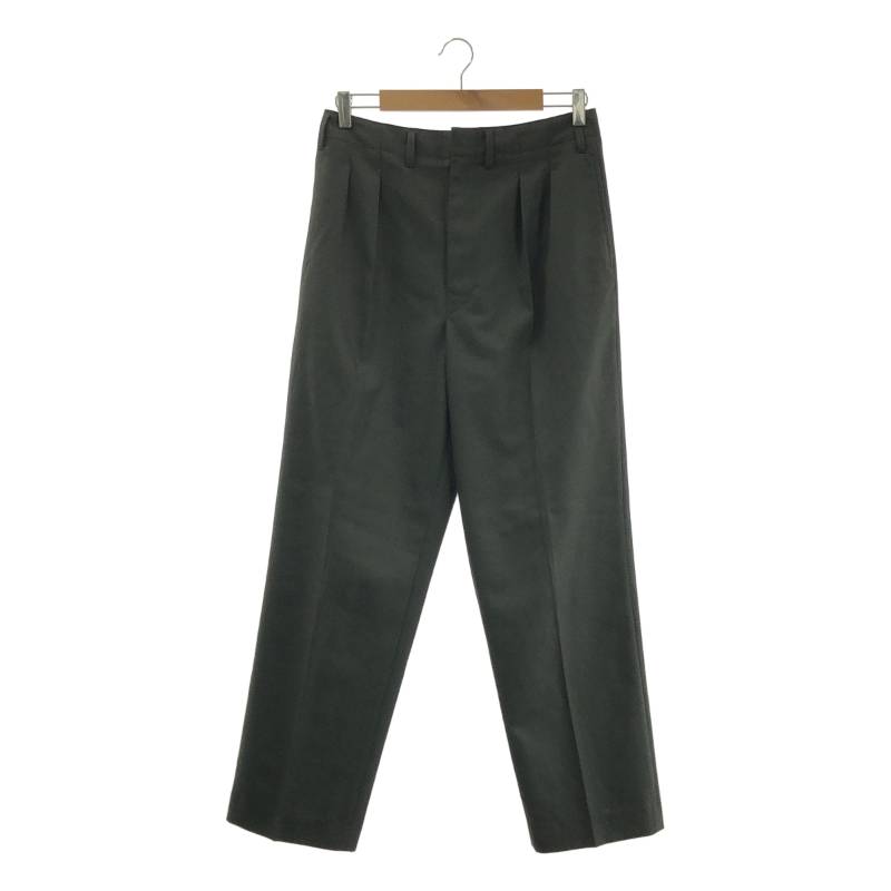 ルメール　LEMAIRE ４プリーツトラウザーズ　タグ付き SALE] LEMAIRE ルメール プリーツ テーパード トラウザーズパンツ