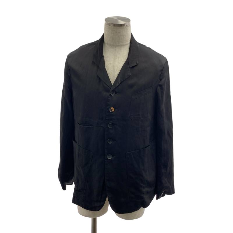 【美品】 Peng Tai / ペンタイ | オーバーシルエット シングルブレスト ジャケット | 44 | ブラック | メンズ