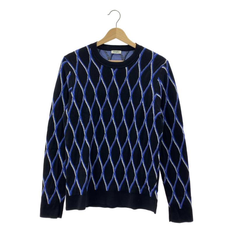 楽天市場】KENZO ケンゾー モノグラム ニット セーター メンズ ロゴ