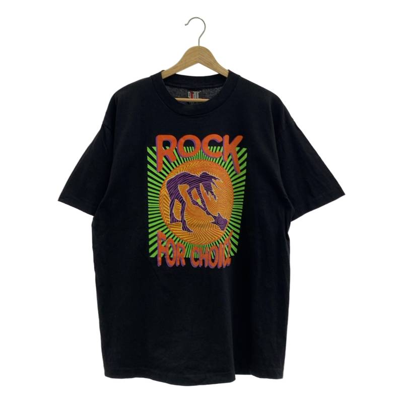 VINTAGE / ヴィンテージ古着 | 1990s | ROCK FOR CHOICE プリント Tシャツ | XL | ブラック | メンズ