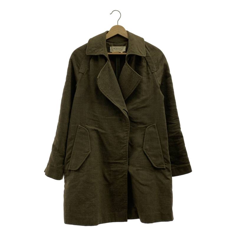 楽天市場】MARNI マルニ ロング丈 ウールコート 42サイズ チェック柄