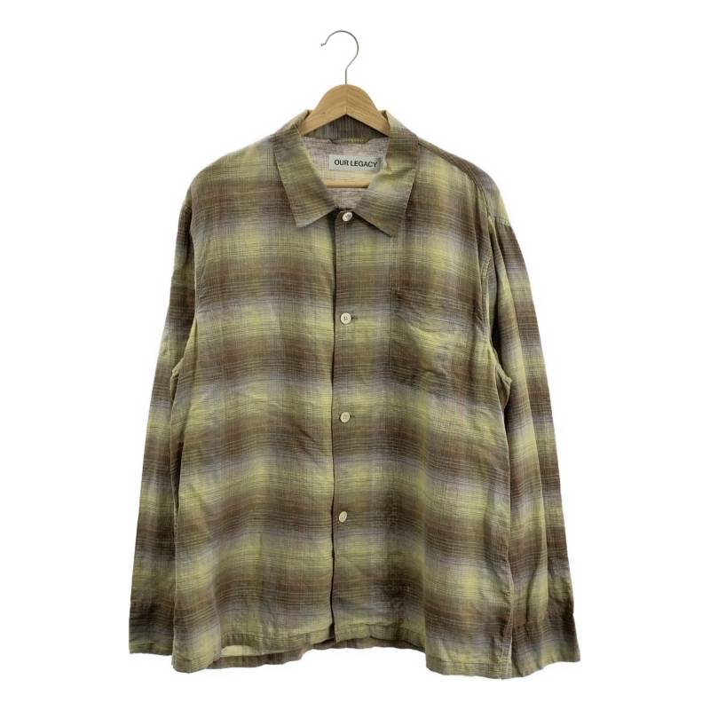 楽天市場】OUR LEGACY アワーレガシー 23SS BORROWED SHIRT チェック
