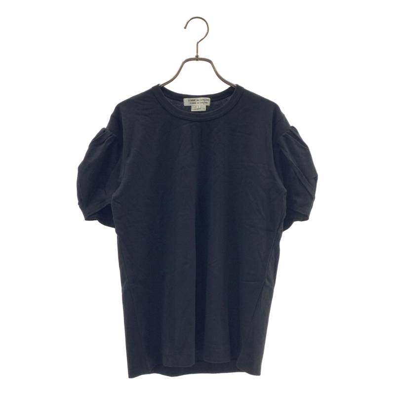 COMME des GARCONS COMME des GARCONS / コムコム | 2019AW | コットン レイヤード スリーブ クルーネックカットソー | L | ブラック | レディース