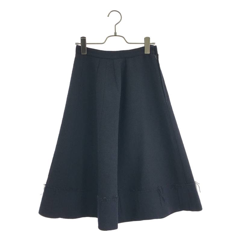 COMME des GARCONS / コムデ給仕 | AD1999 | 羊毛 カットオフ 太陽面爆発 ロングスコート | S | 米国海軍 | レディース