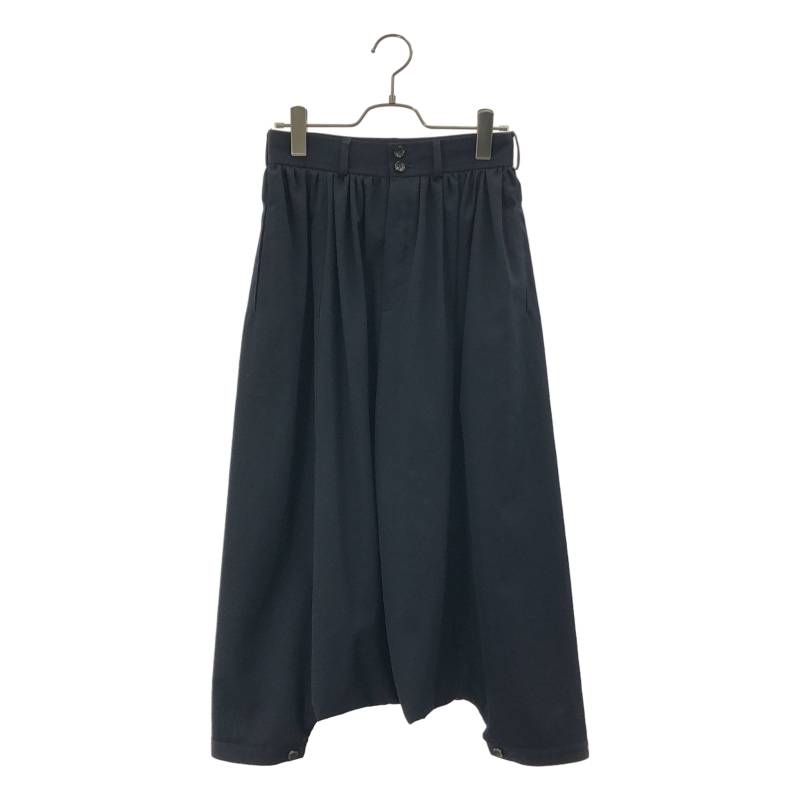 COMME des GARCONS COMME des GARCONS / コムコム | AD2004 | ウール サルエル ギャザー バルーン パンツ | S | ネイビー | レディース