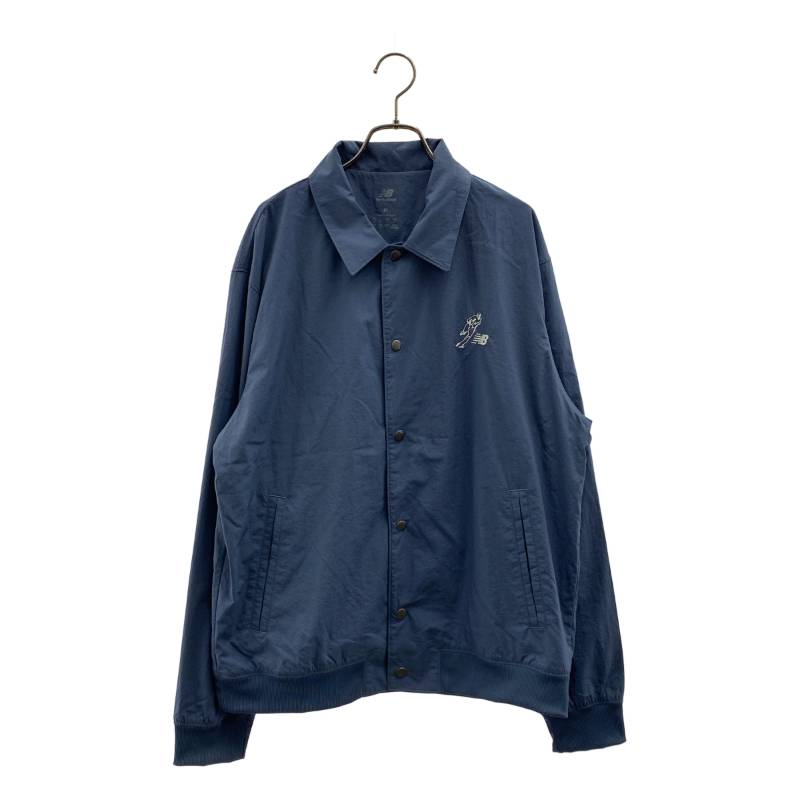 【新品】  New Balance / ニュー平衡にする | Shohei Signature Woven Nylon Jacket ナイロン 上衣 | M | 青み系 | メンズ